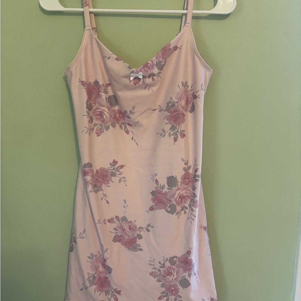 Gilly Hicks Pink Floral Dress Size M
